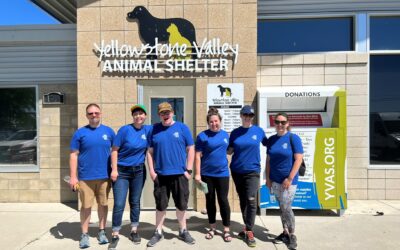 Home Science Tools Hosts Service Day at Yellowstone Valley Animal Shelter